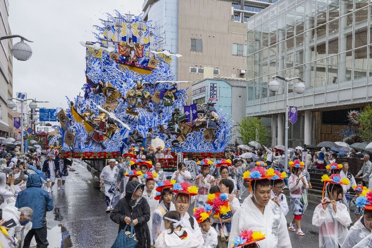 今回はユネスコ無形文化遺産指定から１０周年／新荒町附祭若者連