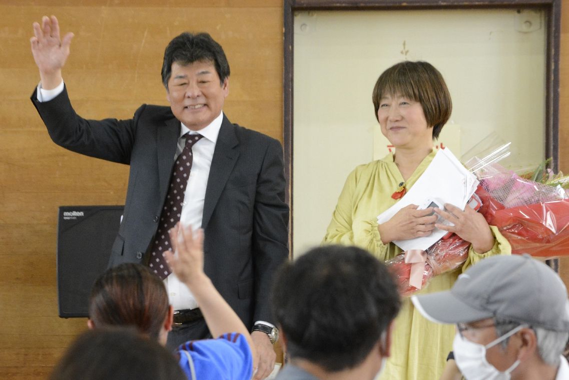 赤井英和さんと佳子さん